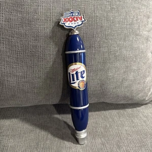MILLER LITE SUPER BOWL 34 beer tap handle  *NEW* - Picture 1 of 3