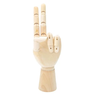 Home Office Decor Handcrafted Left Hand Model Artistic Mannequin Sculpture - Imagen 1 de 9