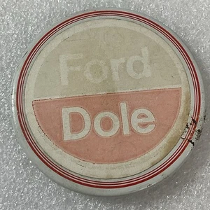 Spilla pulsante Ford Dole sbiadita 2,25" pinback gnu da collezione - Foto 1 di 11