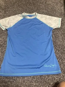 Panama Jack Youth Shirt Sleeve Rash Guard Swim Blue Small - Picture 1 of 4
