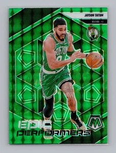 2024-25 Mosaic NBA #4 Jayson Tatum Epic Performers Green Mosaic Boston Celtics - Picture 1 of 2