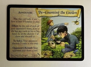 De-Gnoming the Garden Rare 9/140 Chamber Of Secrets Harry Potter TCG LP - Picture 1 of 2