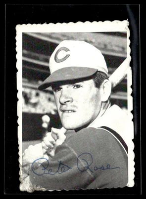1969 Topps Deckle Edge Pete Rose EX Set Break #21 - Imagem 1 de 2