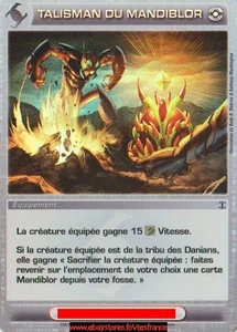 Talisman du Mandiblor #158 Super Rare [Aube de Périm] carte FR - Chaotic TCG - Picture 1 of 2