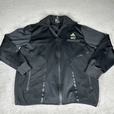 Adidas Sportswear 007 Track Jacket Men’s Large Black James Bond Limited Edition - Image 1 of 4