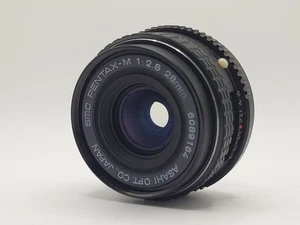 SMC Pentax-M 28mm F2.8 MF Wide Angle Lens K mount, listed from Japan - Picture 1 of 23