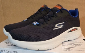 Skechers Men's Go Run Lite-Quick Stride Sneaker Size 13 Navy/Orange  220893NVOR - Picture 1 of 15