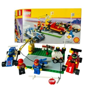 Lego Racing Formel 1 Pit Stop 2554 Shell Promo Set 1998 ohne Anleitung 98% komplett - Bild 1 von 8