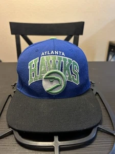 Atlanta Hawks Adidas Hardwood Classics NBA blau grün SnapBack Mütze Kappe Herren Einheitsgröße - Bild 1 von 9