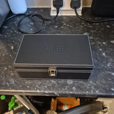 Double 9 Dominoes in Leather Case - Image 1 of 2