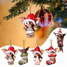 Christmas Tree Hanging Ornament Socks Dog Flying Dragon Hanging Pendant Cute
