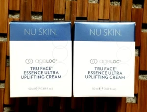 2 PACK - Nu Skin NuSkin ageLOC Tru Face Essence Ultra Uplifting Cream 07/2027 - Picture 1 of 2