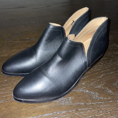 NUEVO Botín de cuero al tobillo Nisolo Mia Everyday negro talla 8 * Foto 1 de 4