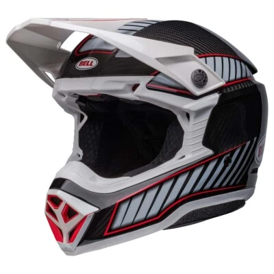 Bell Moto-10 Spherical MIPS Helmet Rhythm Gloss White/Black Size XL - Image 1 of 4
