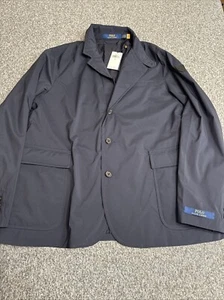 Polo Ralph Lauren Randolph Taffeta Jacket Men’s X-Large Blue NWT $398 Business - Picture 1 of 20