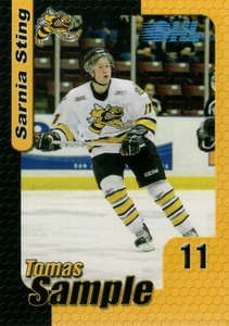 2005/06 Sarnia Sting - TOMAS SAMPLE