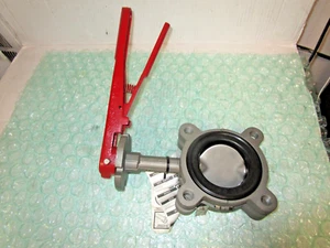 (1) New Open Box Bray Manual 3" Flow Control Butterfly Valve - Picture 1 of 7