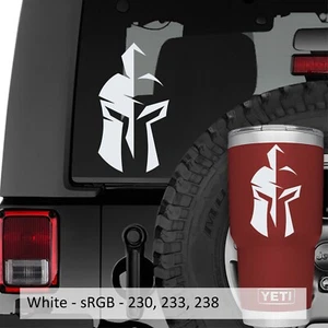 Gladiator Helmet Design Vinyl Decal - Picture 1 of 6