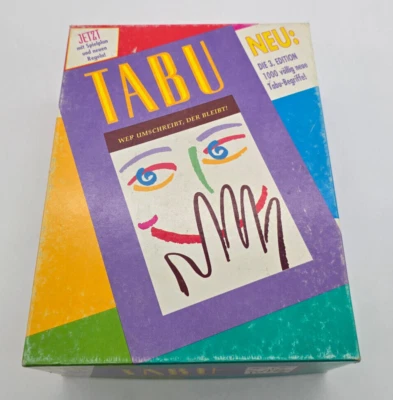 Tabu - Wer umschreibt der bleibt! 3. Edition ©1997 . MB Spiele 14552  - Bild 1 von 2