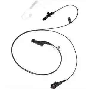 Motorola PMLN6129A 2-Wire Surveillance Kit Clear Translucent Tube Black APX XPR - Picture 1 of 6