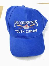 Vintage Broom Stones Youth Curling Baseball Cap Anvil 100% Cotton