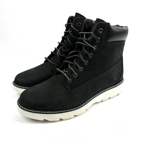 Timberland Boot 6 stivaletti neri Keeley Field in pelle nabuk Sensorflex