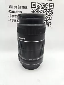 Canon EF-S 55-250mm f/4-5.6 IS II Lens - Tested, Working - Picture 1 of 4