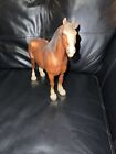 Vintage 1970'S Breyer No.83 Clydesdale Mare Chestnut Horse Traditional Size Usa
