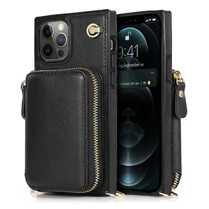 Protective Multi Card Slots Leather Case Cover For Huawei P30 P40 Pro Lite Plus - Picture 1 of 18