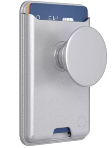 PopSockets Plant Leather PopWallet+ with PopGrip Cell Phone Grip Stand & MagSafe - Picture 1 of 5