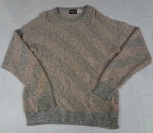 Vintage John Weitz KNIT Sweater Mens LARGE Pullover Crew Neck jacket J820 - Picture 1 of 3