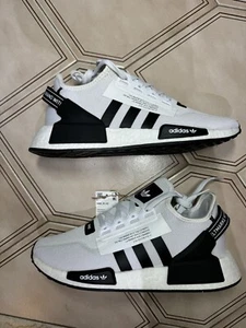 Adidas Originals NMD R1 V2 Black White Gx6368 Men Size 8 - Picture 1 of 5