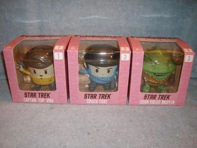 Spock Tart Captain Cup Kirk Gorn Bread Muffin Set Star Trek Vinyl FunEdibles New — 第 1/2 张图片