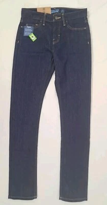 Pantalones de mezclilla PATAGONIA Performance pierna recta azul oscuro tiro regular y ajuste talla 25 Foto 1 de 4