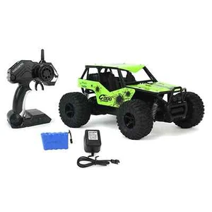 Turbo Remote Control Toy Green Rally Buggy RC Car 2.4 GHz 1:16 Scale - Picture 1 of 13