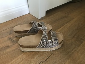 mint velvet silver sandals