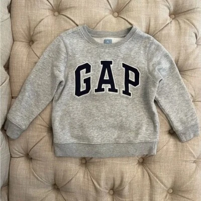 Gray Gap Boy's Long Sleeves Pullover Sweater size 4 years - Image 1 of 4