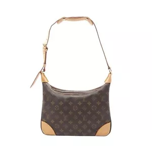 LOUIS VUITTON Boulogne One Shoulder Bag Monogram Canvas Brown M51265 - Picture 1 of 9