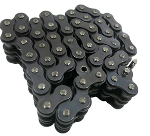FKK Industrial 80-2 ANSI Catena a rulli doppia collegata rivettata 10 piedi - Foto 1 di 4