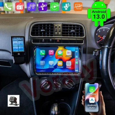 for VW Polo 2010-2014 9'' Wireless CarPlay and Android Auto GPS WiFi Head Unit - image 1 of 4