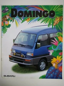 Subaru Domingo Japanischer Markt Großformat 10"" x 12"" Verkaufsbroschüre 1996 - Bild 1 von 2