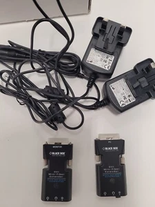 Mini extendeur et récepteur boîte noire pour audio DVI-D et stéréo sur fibre_occasion - Photo 1/10