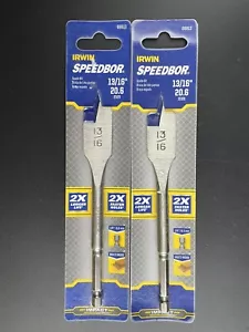 Irwin 88813 Speedbor 13/16" Spide Bit Impact Performance Series - Lotto di 2 - Foto 1 di 1