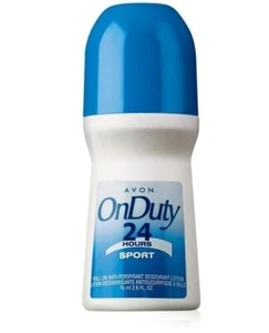 Avon On Duty Sport 24 hour Protection Deodorant 75ml. 2.6fl.oz - 6 Pack