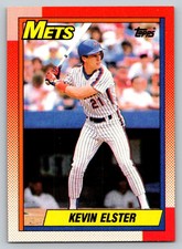 1990  Topps #734 Kevin Elster New York Mets