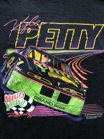 1993 Kyle Petty Mello Yello Vintage Nascar Black Shirt Gift For Fans Cover