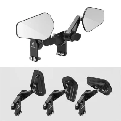 Kit de espejos retrovisores abatibles rápidos de aluminio Billet para Honda CR80R/85R CR125R CR250R CRF250R Foto 1 de 4