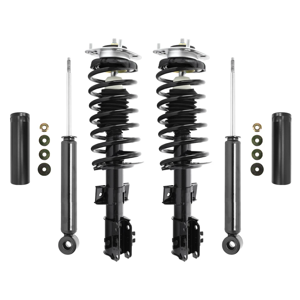 Front & Rear  Complete Strut Assembly Shock Kit for 1993-1997 Volvo 850, - Image 1 of 1