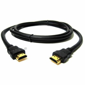 HDMI CABLE 1.4 FULL HD TV BLU RAY PLAYSTATION XBOX 360 1080P 4K GOLD HIGH SPEED