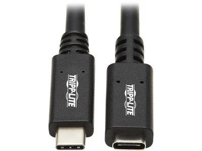 USB C Extension Cable USB 3.2 Gen 1 60W PD Charging TB3 M/F 3ft - Image 1 of 4